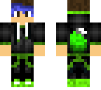 blue and green wolf