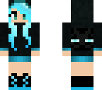 blue ender girl
