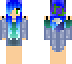 blue hair