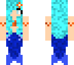 blue mermaid