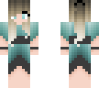 ombre teal party dress
