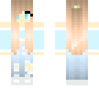 pony tail blue girl