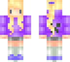 purple creeper sweater