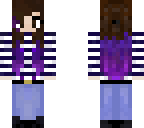 purple hair girl