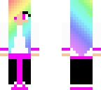 rainbow girl
