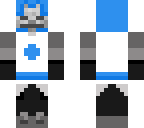 skeleton blue knight