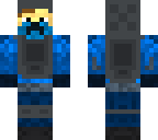blue creeper soldier