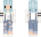 blue hair edit