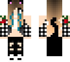 crying goth girl