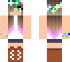 flower crown girl