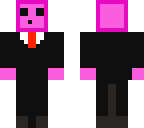 pink slime in a suit