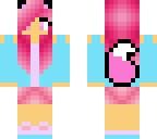 pink wolf girl