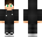 black hoodie