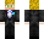 blone boy in tux