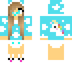 blue freak girl