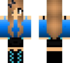 blue girl