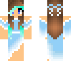 blue girl