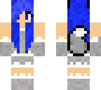 blue wolf girl