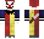 clown with sword