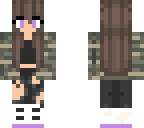 cute camo girl