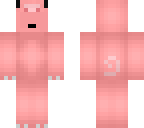 derp pig with hiding blue slime