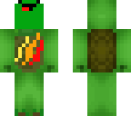 derpy turtle with preston fire logo