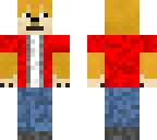 doge with cloths