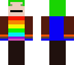 jacksepticeye with a rainbow top
