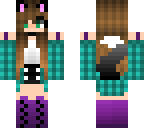 my final cute kitty girl witch is my skin recult