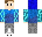 pvp simple blue hoodie