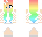 rainbow girl
