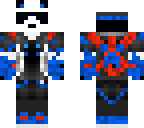 red and blue panda