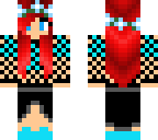 red hair flower clown mesh shirt