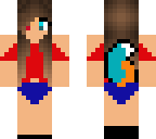 swimsuit wolf girl