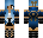 black armor girl