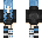 blue girl