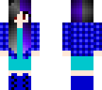 blue girl