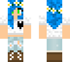 blue haired dab police female member