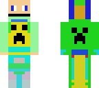 creeper like skin