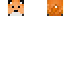 cute fox head