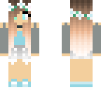 edited summer girl