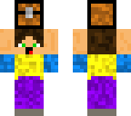 kid holding chest