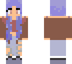 lavender-haired girl 