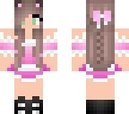 pink cat maid