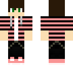 pink stryped boy