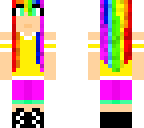 rainbow girl