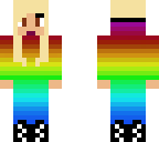 rainbow girl