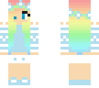 rainbow girl