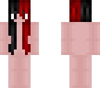 red and black hair