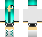turquoise girl